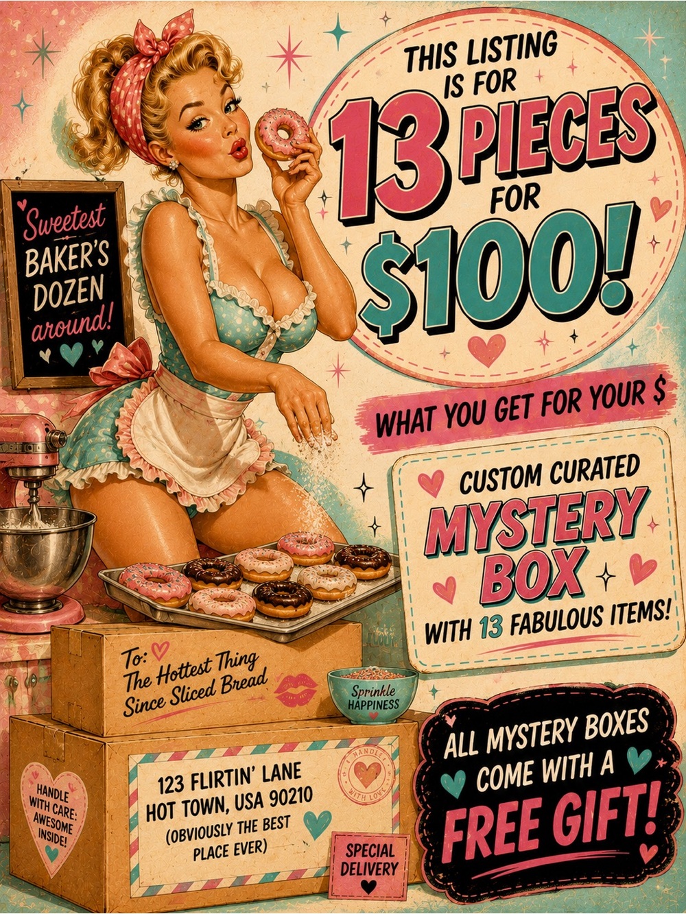 Custom Curated Mystery Box | Personal Shopper | 13 Items + Free Gift!